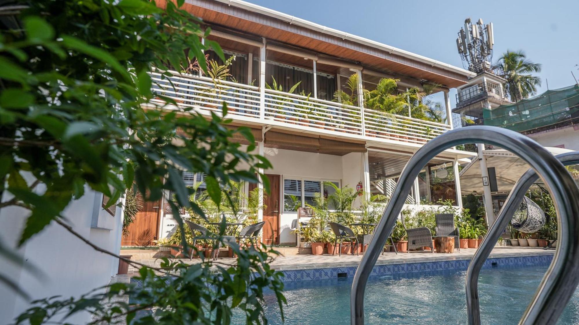 Whiteflower Cottages Vagator Exterior foto