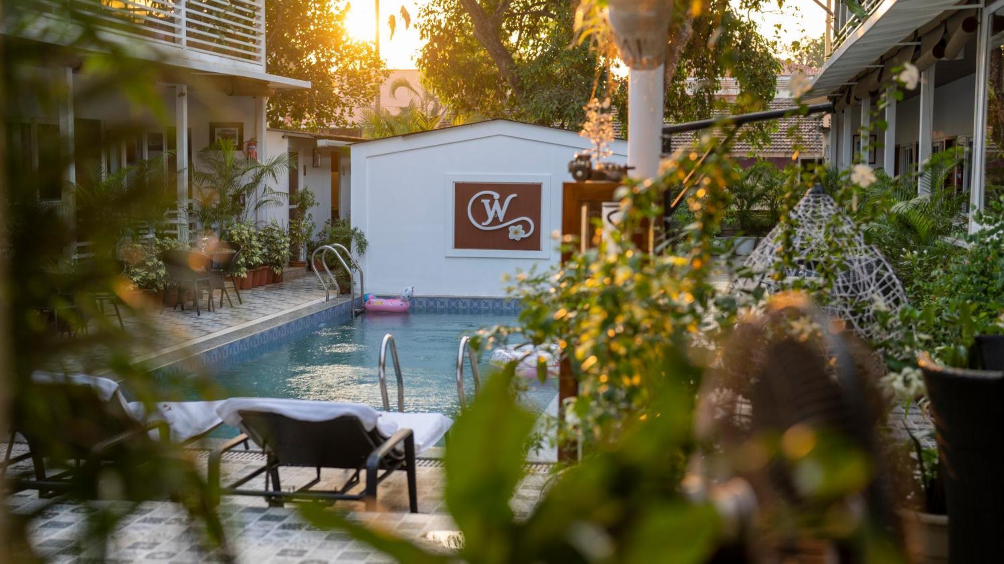 Whiteflower Cottages Vagator Exterior foto